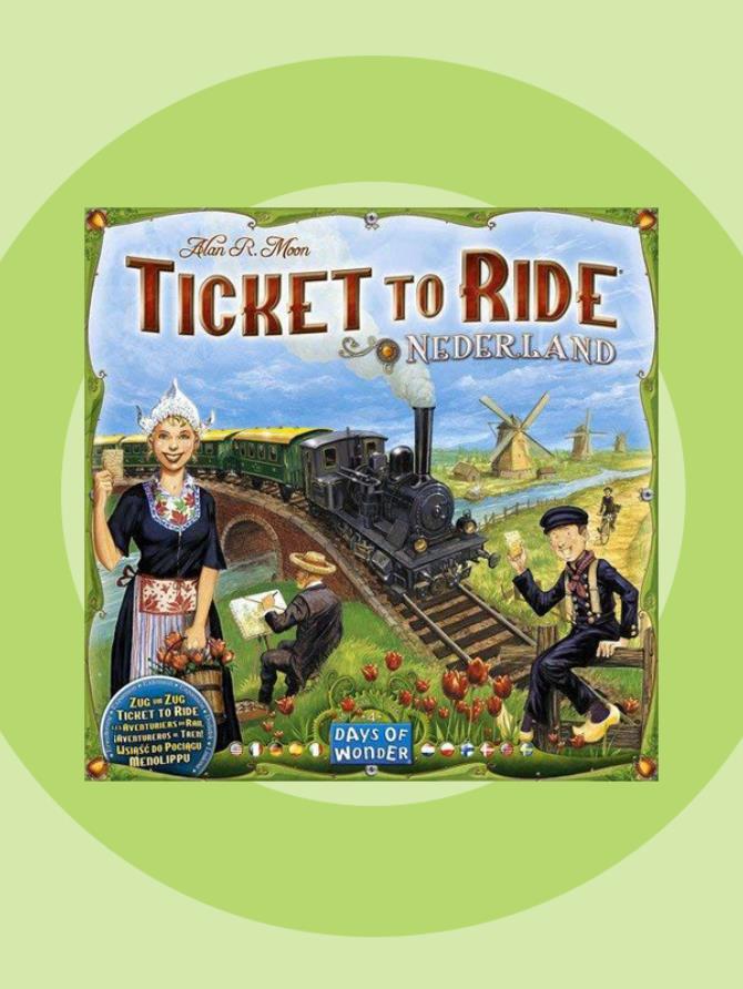 Ticket to Ride Map Collection 4: Nederland 