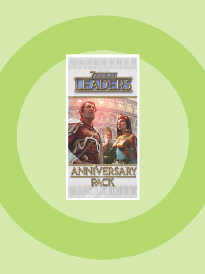 7 Wonders: Leaders Anniversary Packs