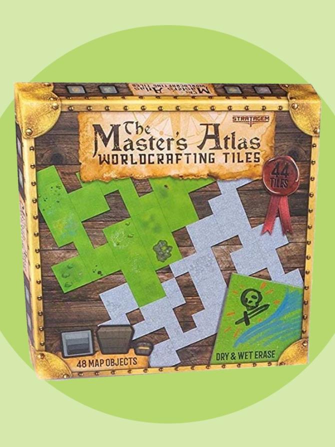 Accessories RPG: Master's Atlas - Grass and Stone (44 pieces)