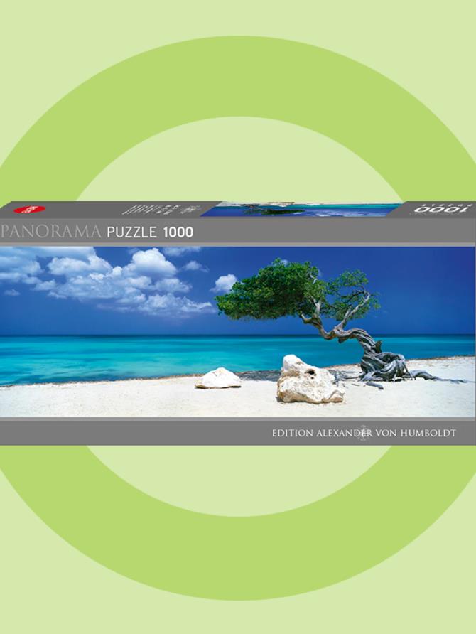 Jigsaw Puzzle: HEYE - Panorama: Divi Divi Tree (1000 Pieces) 