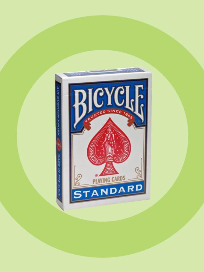 Playing Cards: Bicycle - Standard Index Blue