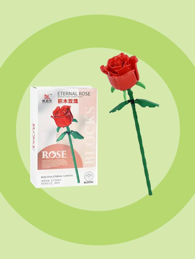 Red Rose Building Blocks