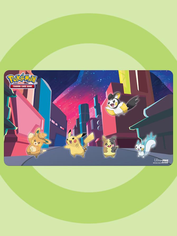 Pokemon Playmat: Ultra PRO - Shimmering Skyline ft. Pikachu