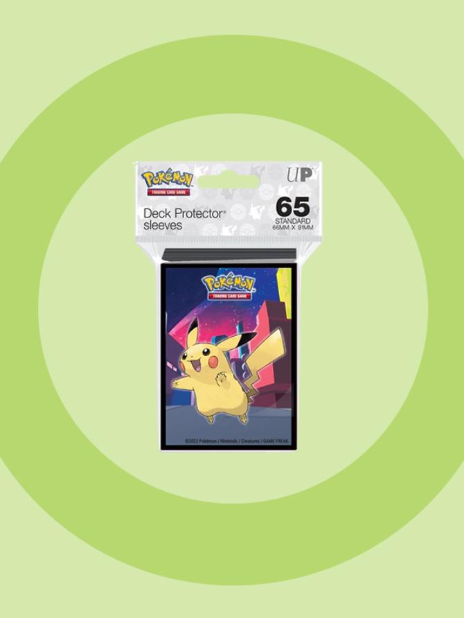 Pokemon Sleeves: Ultra PRO - Shimmering Skyline ft. Pikachu (x65)