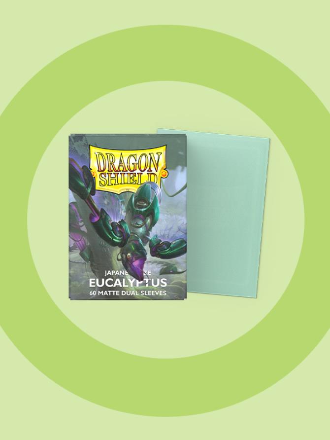 Sleeves: Dragon Shield - Standard - Dual Matte (x100) - Eucalyptus