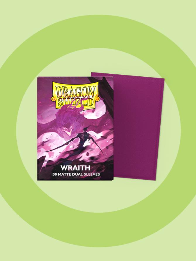 Sleeves: Dragon Shield - Standard - Dual Matte (x100) - Wraith