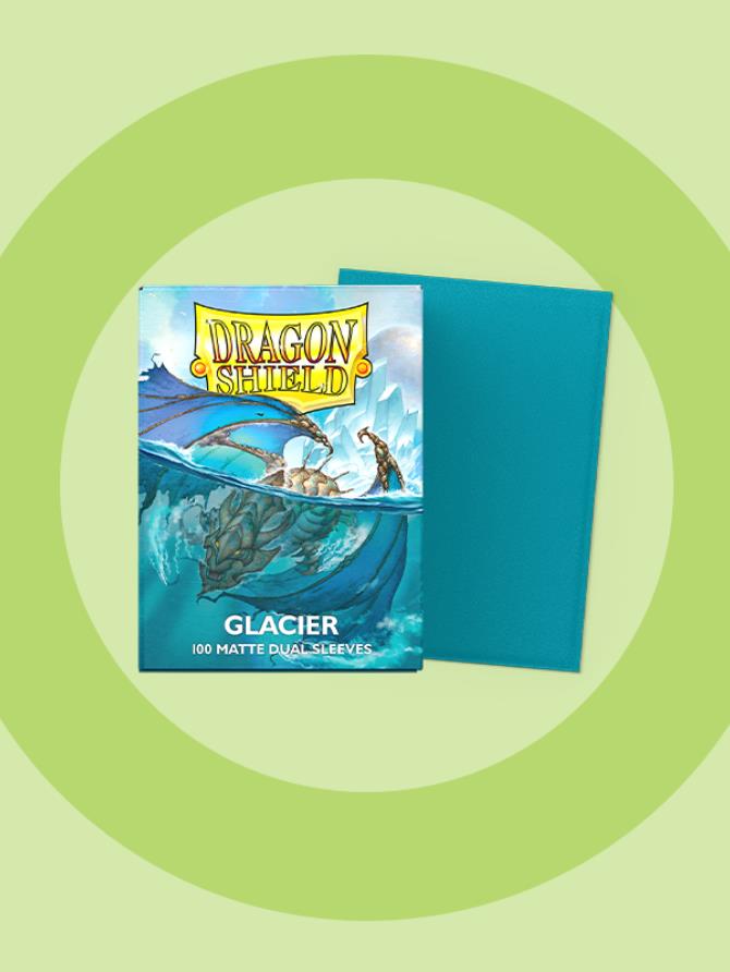 Sleeves: Dragon Shield - Standard - Dual Matte (x100) - Glacier