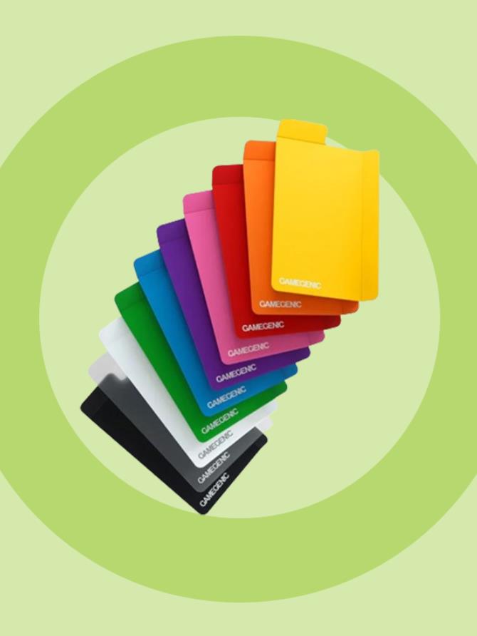 Card Dividers: Gamegenic - Flex, Multicolored (x10)