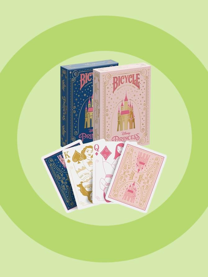 Playing Cards: Bicycle - Disney - Princess 2 packs Mixed Pink and Navy