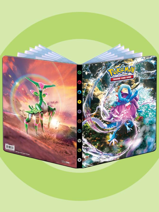 Pokemon Portfolio: Ultra PRO - 9-Pocket Portfolio - Pokemon Scarlet & Violet Temporal Forces