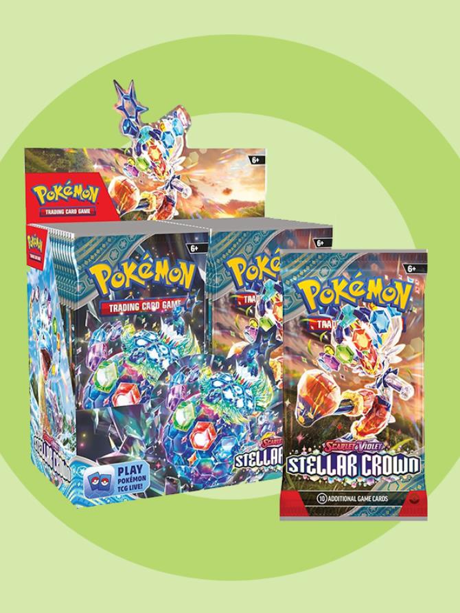 Pokemon: Scarlet & Violet07 Stellar Crown Booster