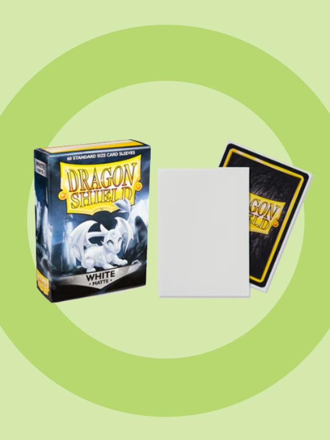 Sleeves: Dragon Shield - Standard - Matte (x60) - White