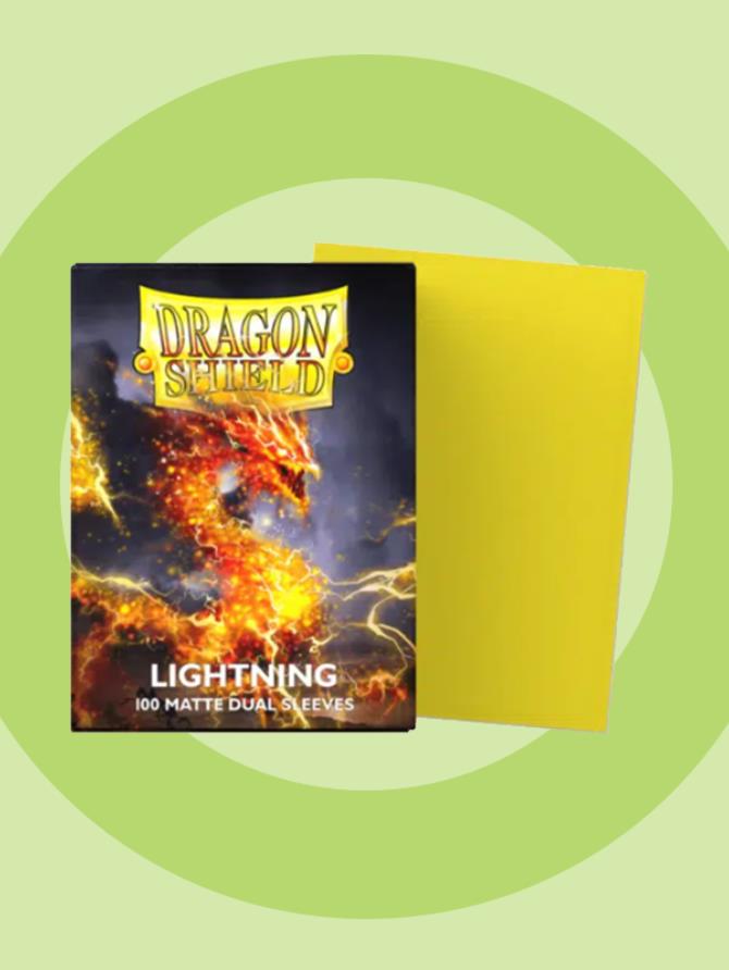 Sleeves: Dragon Shield - Standard - Dual Matte (x100) - Lightning