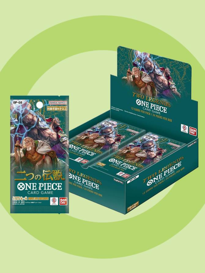 One Piece TCG: Two Legends Booster Packs-OP08