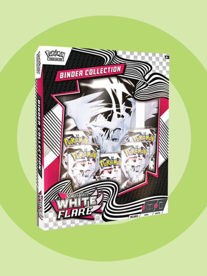 Pokemon TCG: Scarlet & Violet - White Flare Binder Collection