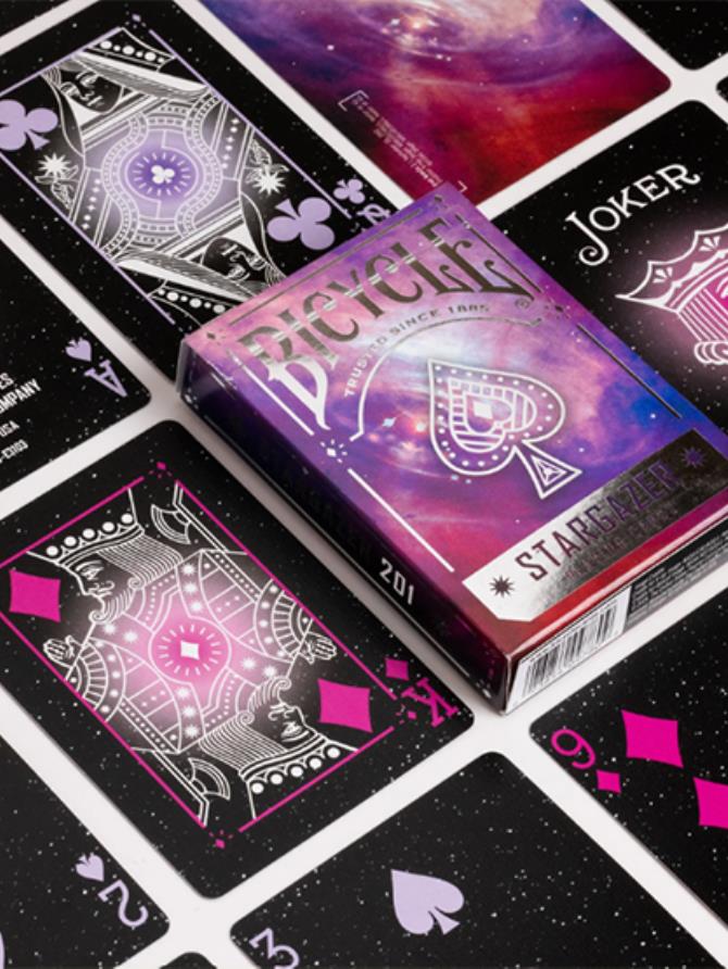 Playing Cards: Bicycle - Stargazer 201 (Falling Star)
