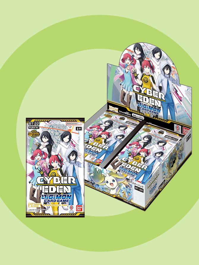 Digimon TCG: Cyber Eden BT-22 pack