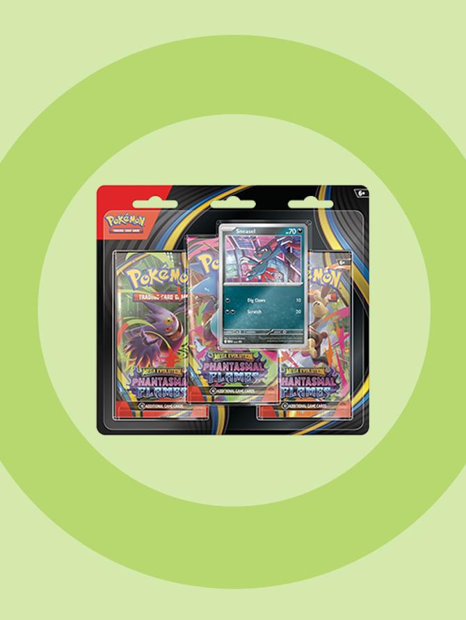 Pokemon TCG: Mega Evolution - Phantasmal Flames 3-Pack Blister