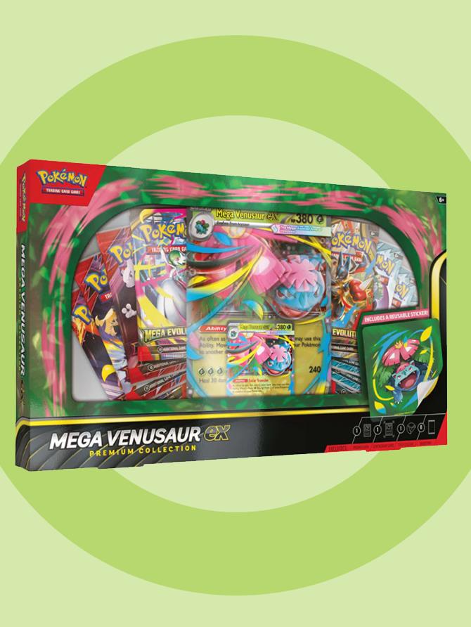 Pokemon TCG: Mega Evolution - Phantasmal Flames Venusaur Premium collection