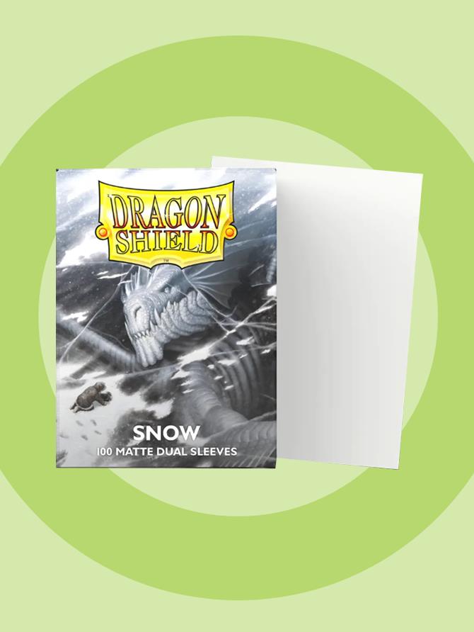 Sleeves: Dragon Shield - Standard - Dual Matte (x100) - Snow