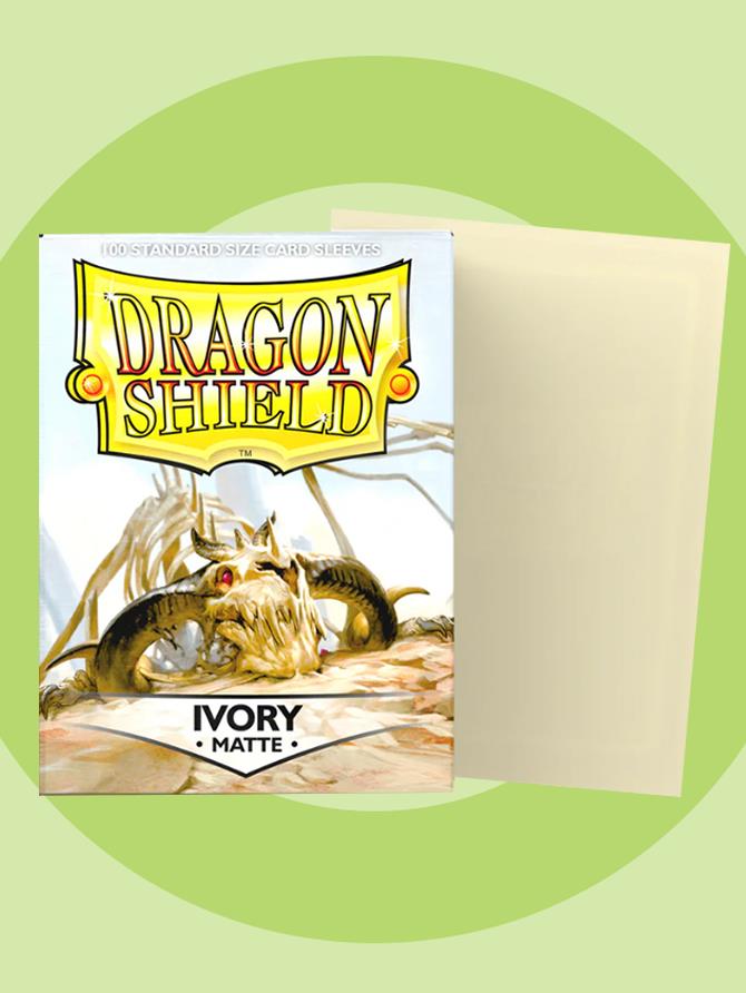 Sleeves: Dragon Shield - Japanese Size - Matte (x60) - Ivory