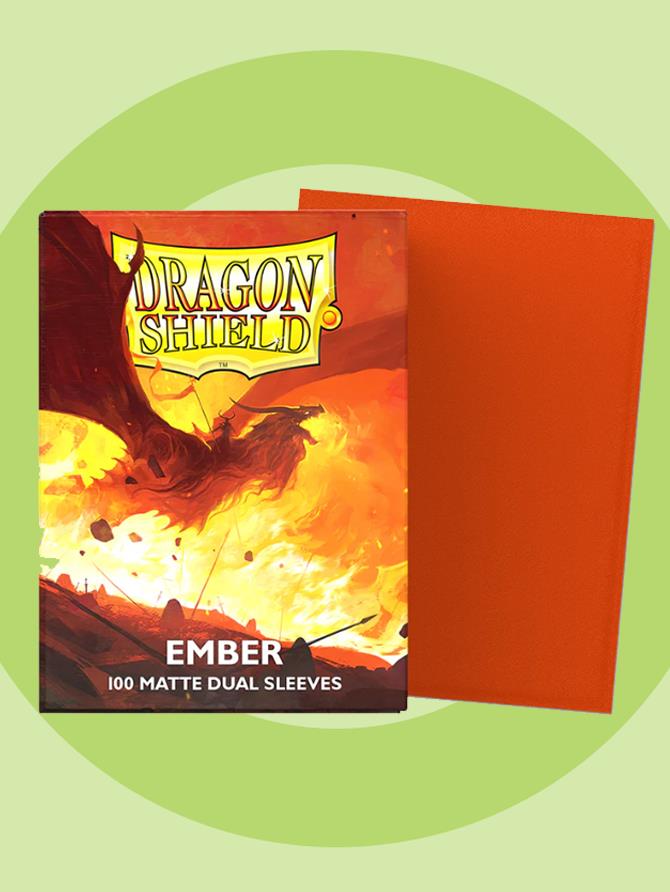 Sleeves: Dragon Shield - Standard - Dual Matte (x100) - Ember