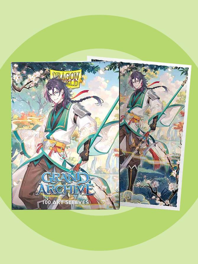Sleeves: Dragon Shield - Standard - Matte Art (x100) - Grand Archive TCG - Jin