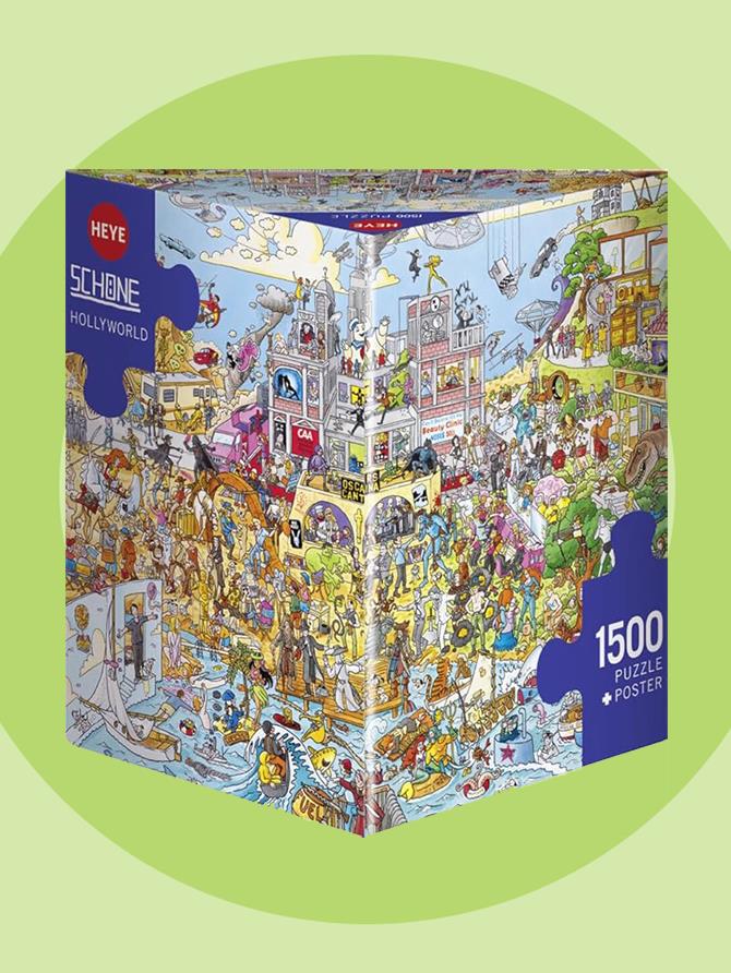 Jigsaw Puzzle: HEYE - Triangle: Schone, Hollyworld (1500 Pieces)