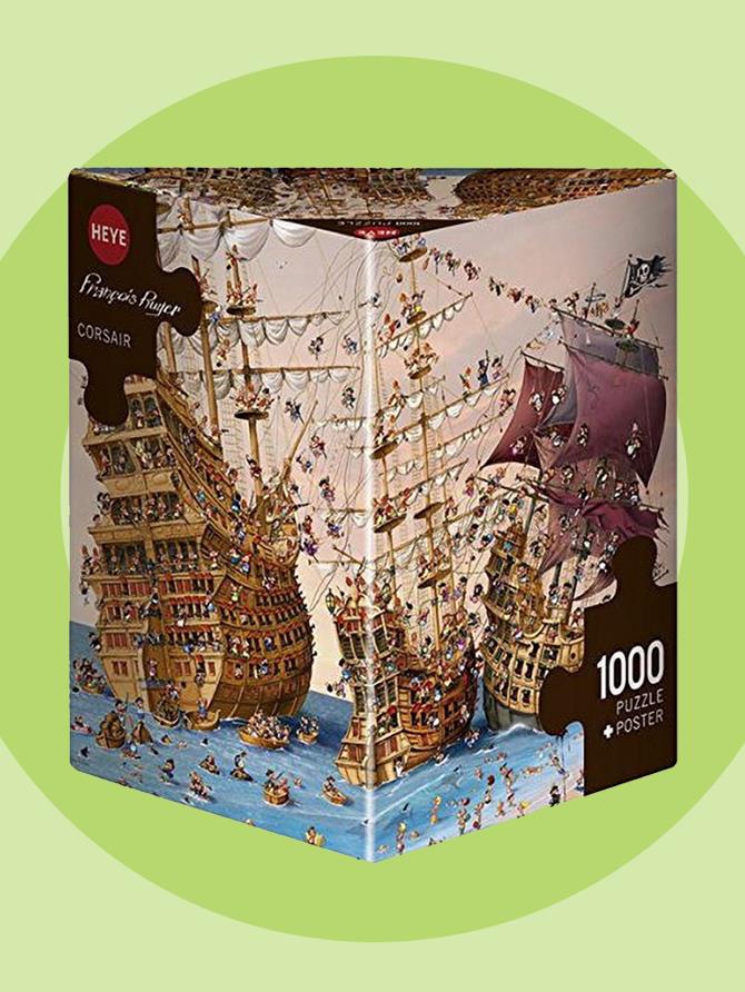 Jigsaw Puzzle: HEYE - Triangle: Ruyer, Corsair (1000 Pieces)