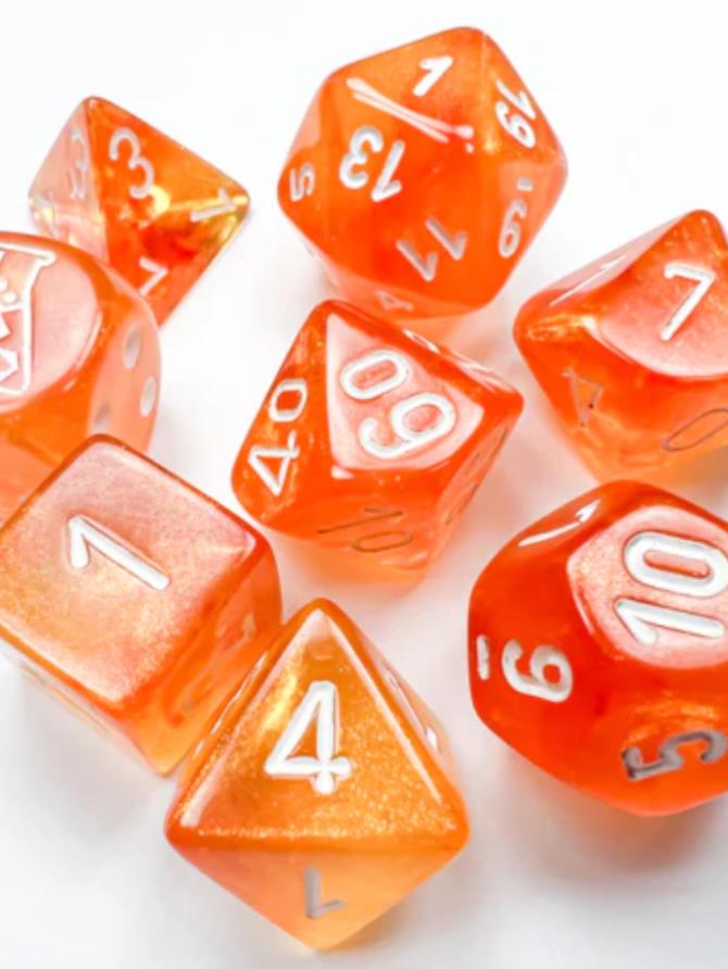 Dice: Chessex - Lab Dice 9 - Sampler (Random Color)
