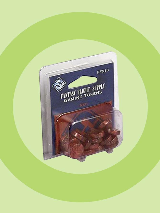 Accessories Board Games: FFG - Gaming Tokens - Red