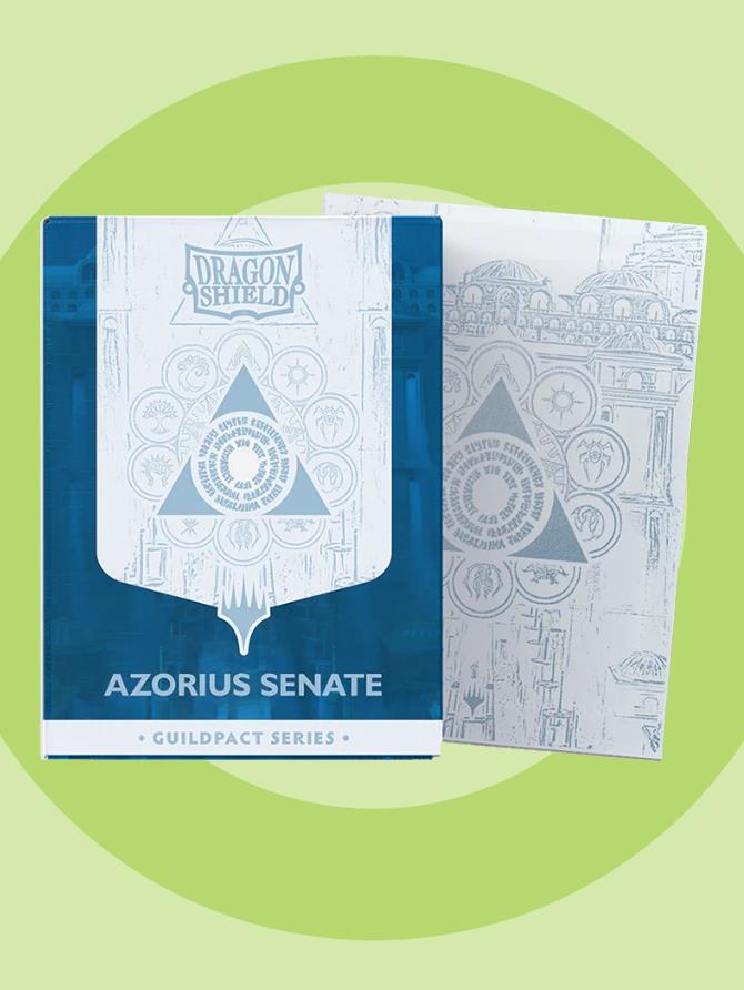 Sleeves: Dragon Shield - Standard - Dual Matte Art (x100) - Azorious Senate