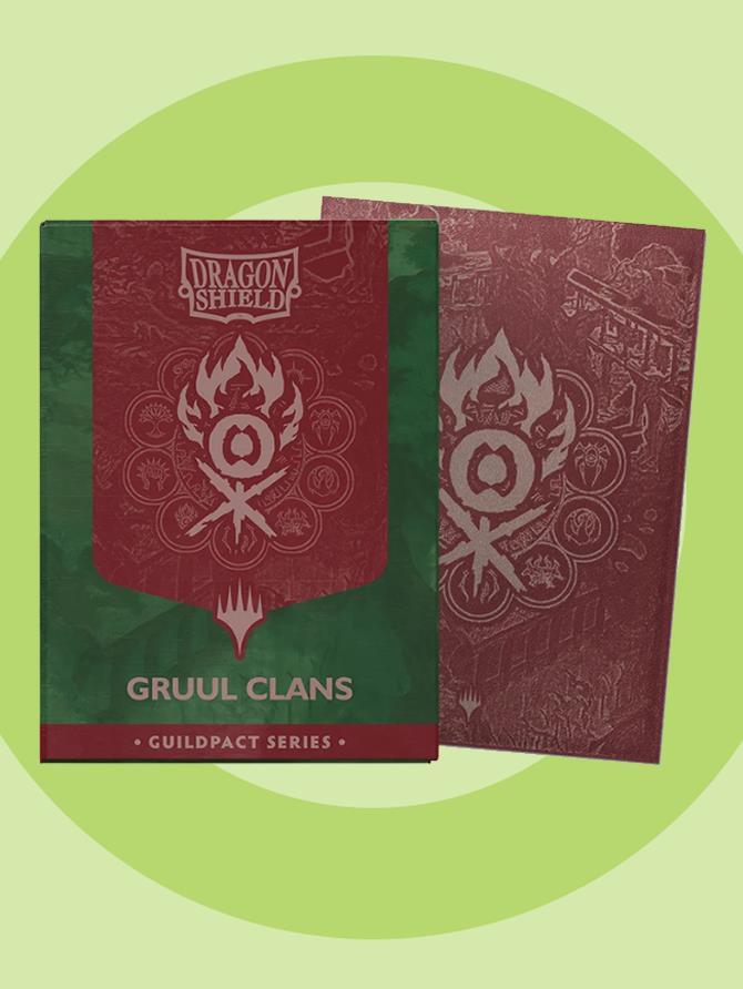 Sleeves: Dragon Shield - Standard - Dual Matte Art (x100) - Gruul Clans
