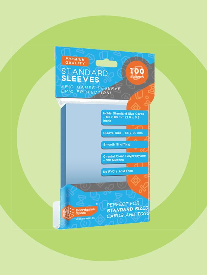 Sleeves: BGS - Standard Sleeves (66 x 90mm) (x100)