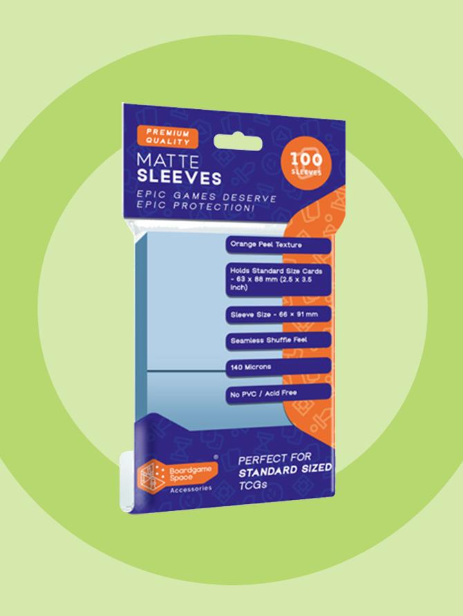 Sleeves: BGS - Matte (66 x 91mm) (x100) - Clear