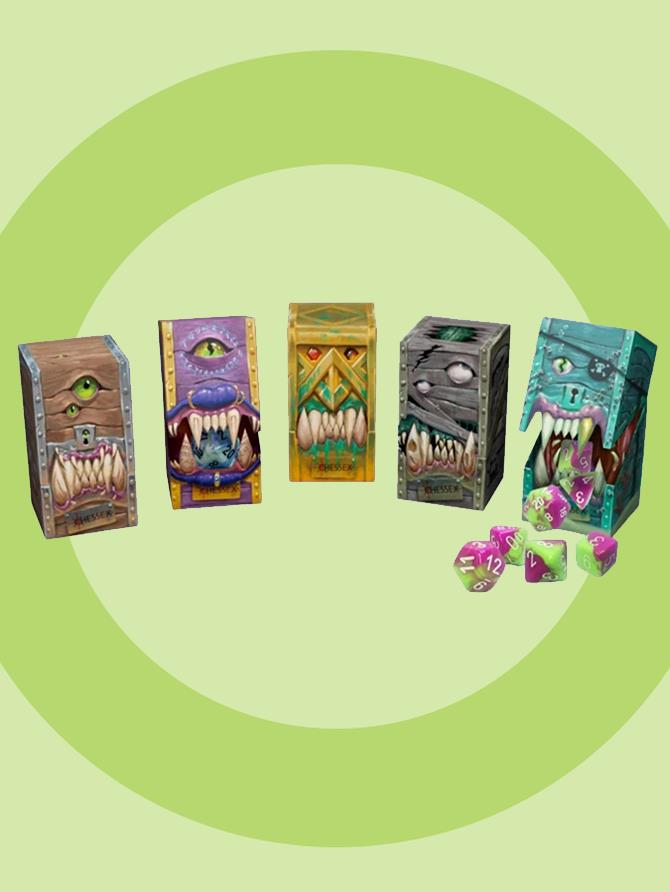 Dice: Chessex - Hidden Wonders - Poly Set (x7) - Random Color